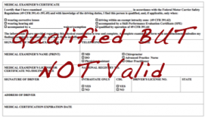 New DOT Physical Requirements, Medical Card - CDL Driver Ripped Off?